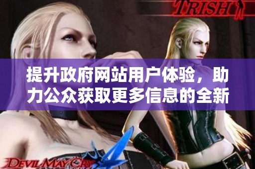 提升政府网站用户体验，助力公众获取更多信息的全新平台方案