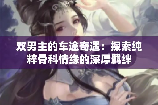 双男主的车途奇遇：探索纯粹骨科情缘的深厚羁绊