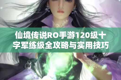 仙境传说RO手游120级十字军练级全攻略与实用技巧分享