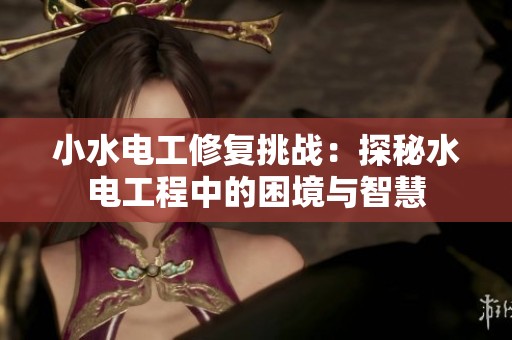 小水电工修复挑战：探秘水电工程中的困境与智慧