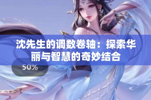 沈先生的调数卷轴：探索华丽与智慧的奇妙结合