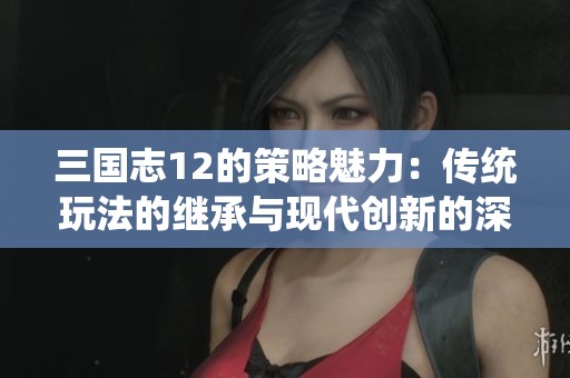 三国志12的策略魅力：传统玩法的继承与现代创新的深度剖析