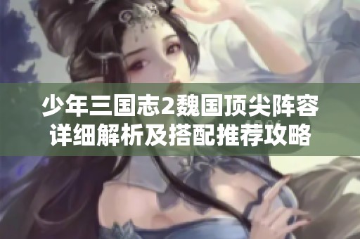 少年三国志2魏国顶尖阵容详细解析及搭配推荐攻略
