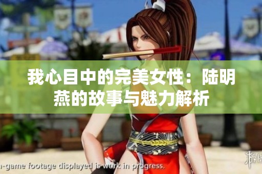 我心目中的完美女性：陆明燕的故事与魅力解析