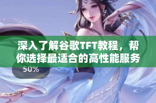 深入了解谷歌TFT教程，帮你选择最适合的高性能服务器方案