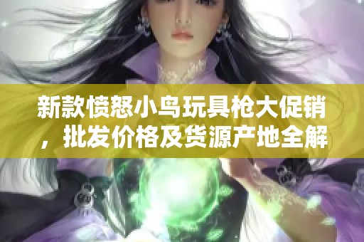 新款愤怒小鸟玩具枪大促销，批发价格及货源产地全解析