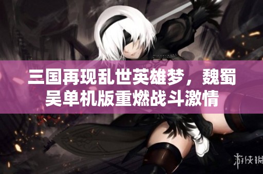 三国再现乱世英雄梦，魏蜀吴单机版重燃战斗激情