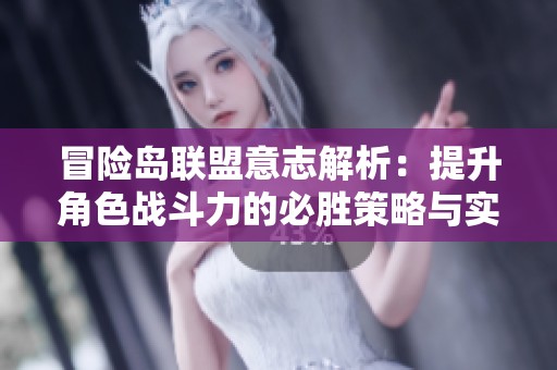 冒险岛联盟意志解析：提升角色战斗力的必胜策略与实用技巧