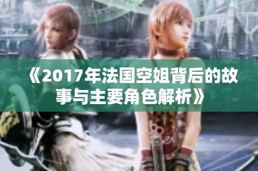 《2017年法国空姐背后的故事与主要角色解析》