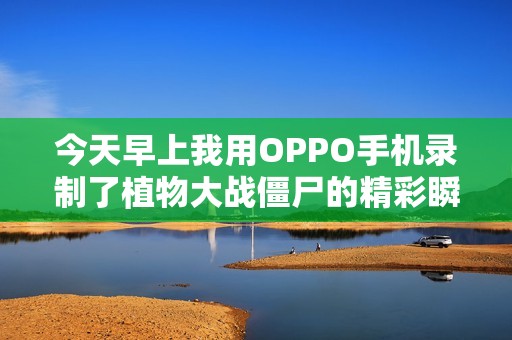 今天早上我用OPPO手机录制了植物大战僵尸的精彩瞬间分享给大家