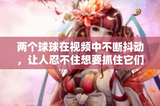两个球球在视频中不断抖动，让人忍不住想要抓住它们的瞬间