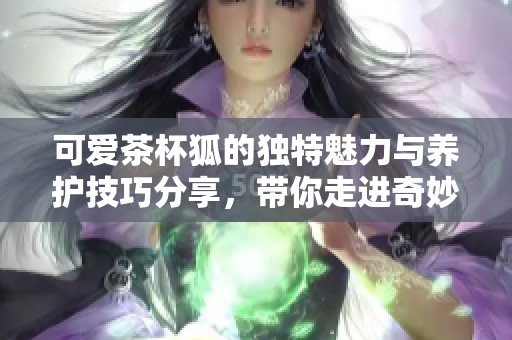 可爱茶杯狐的独特魅力与养护技巧分享，带你走进奇妙的宠物世界