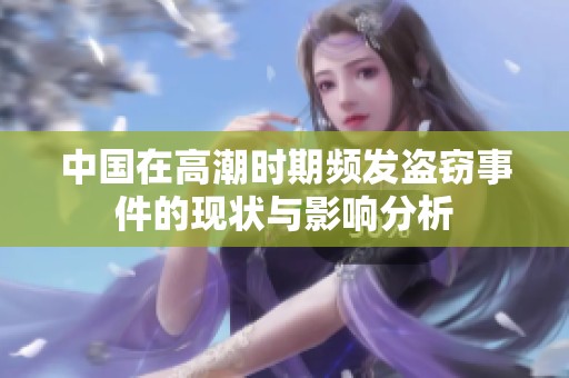 中国在高潮时期频发盗窃事件的现状与影响分析