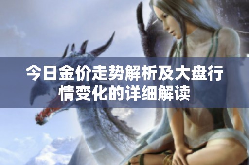 今日金价走势解析及大盘行情变化的详细解读