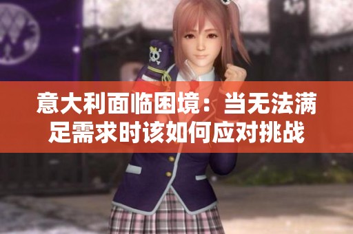 意大利面临困境：当无法满足需求时该如何应对挑战