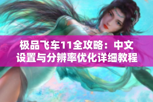 极品飞车11全攻略：中文设置与分辨率优化详细教程揭秘
