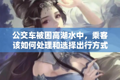 公交车被困高湖水中，乘客该如何处理和选择出行方式呢