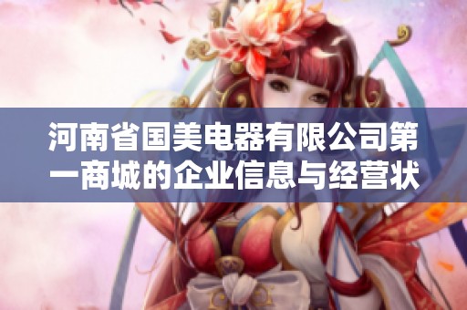 河南省国美电器有限公司第一商城的企业信息与经营状况分析
