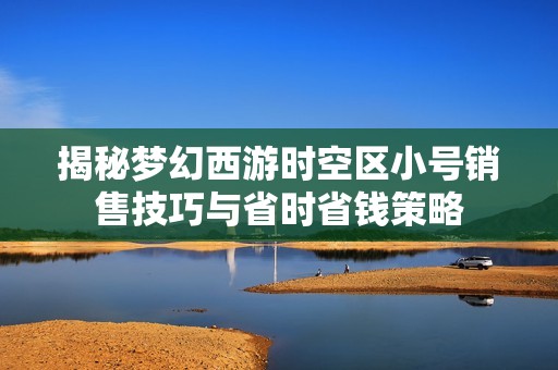 揭秘梦幻西游时空区小号销售技巧与省时省钱策略