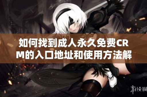 如何找到成人永久免费CRM的入口地址和使用方法解读