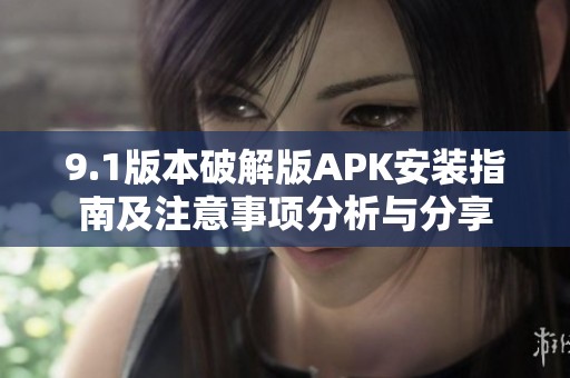 9.1版本破解版APK安装指南及注意事项分析与分享