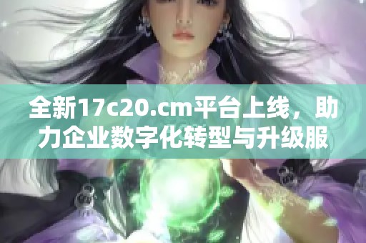 全新17c20.cm平台上线，助力企业数字化转型与升级服务