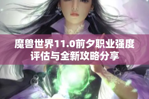 魔兽世界11.0前夕职业强度评估与全新攻略分享