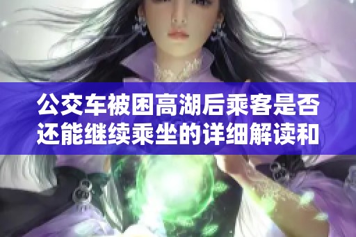 公交车被困高湖后乘客是否还能继续乘坐的详细解读和建议