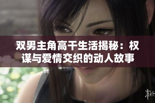 双男主角高干生活揭秘：权谋与爱情交织的动人故事