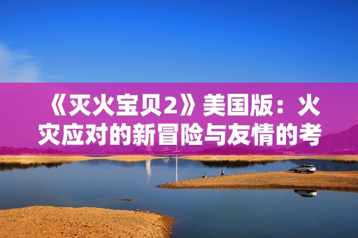 《灭火宝贝2》美国版：火灾应对的新冒险与友情的考验