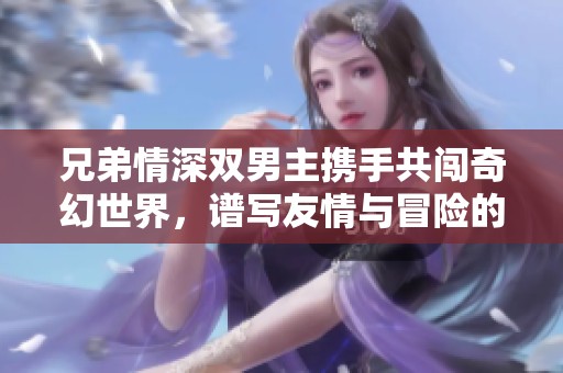 兄弟情深双男主携手共闯奇幻世界，谱写友情与冒险的新篇章