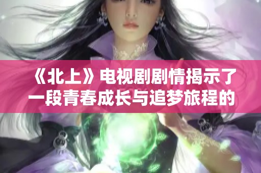 《北上》电视剧剧情揭示了一段青春成长与追梦旅程的感人故事