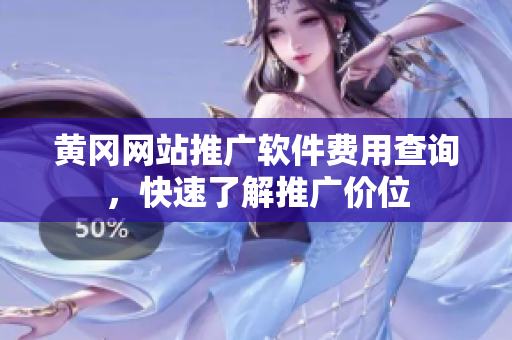 黄冈网站推广软件费用查询，快速了解推广价位