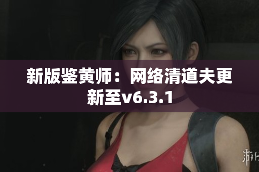 新版鉴黄师：网络清道夫更新至v6.3.1