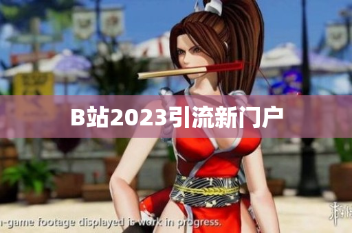 B站2023引流新门户