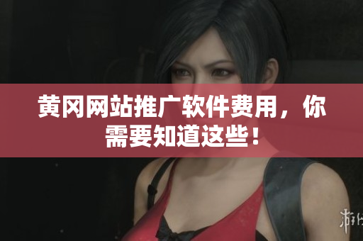 黄冈网站推广软件费用，你需要知道这些！