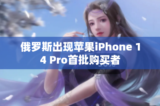 俄罗斯出现苹果iPhone 14 Pro首批购买者