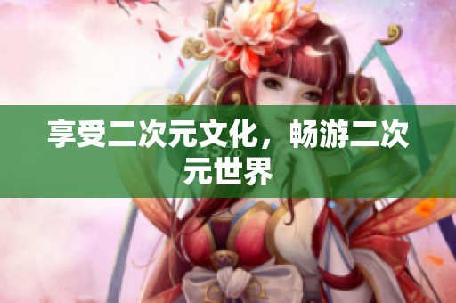 享受二次元文化，畅游二次元世界