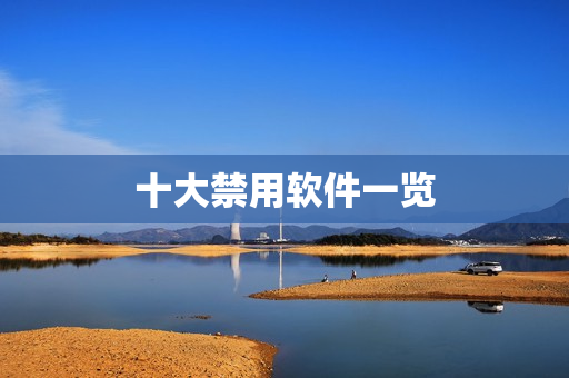 十大禁用软件一览