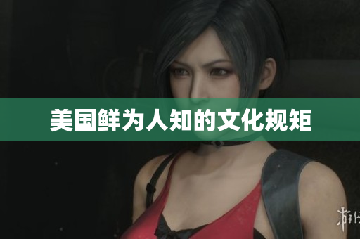 美国鲜为人知的文化规矩