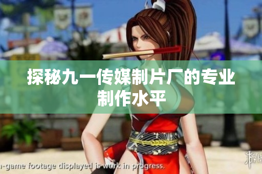 探秘九一传媒制片厂的专业制作水平