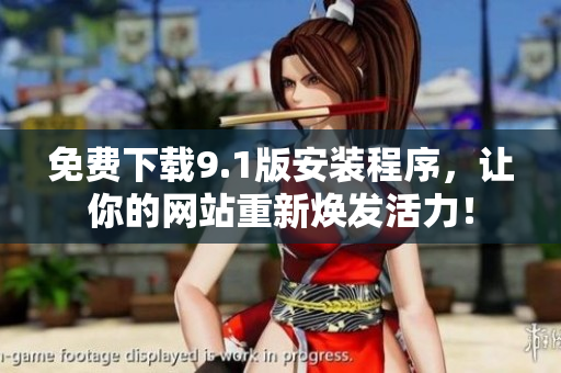 免费下载9.1版安装程序，让你的网站重新焕发活力！