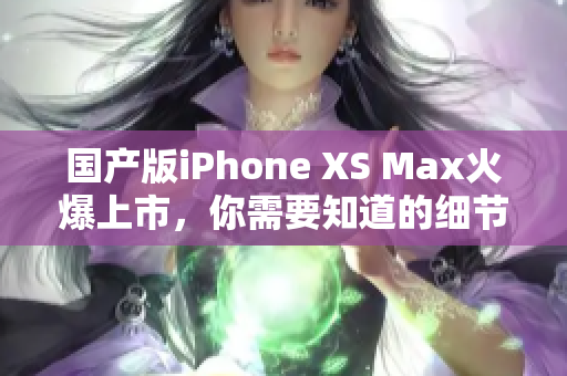 国产版iPhone XS Max火爆上市，你需要知道的细节