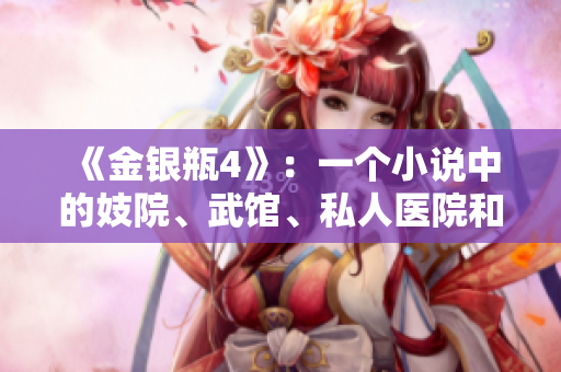 《金银瓶4》：一个小说中的妓院、武馆、私人医院和政府办事处