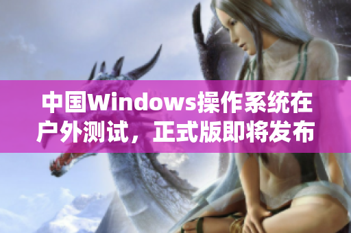 中国Windows操作系统在户外测试，正式版即将发布