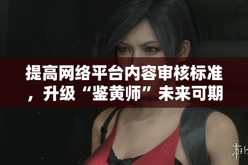 提高网络平台内容审核标准，升级“鉴黄师”未来可期！