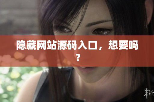隐藏网站源码入口，想要吗？