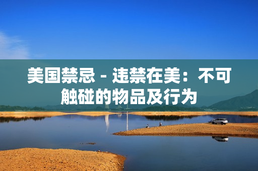 美国禁忌 - 违禁在美：不可触碰的物品及行为