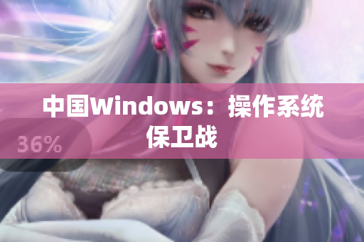 中国Windows：操作系统保卫战