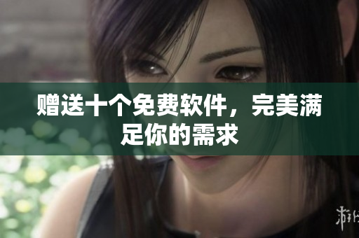 赠送十个免费软件，完美满足你的需求